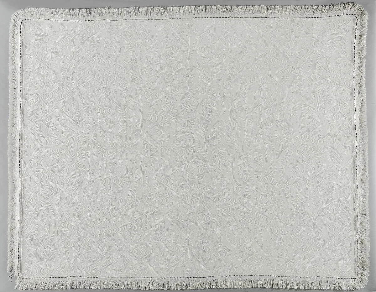 Dressing Table Cover Quilt — Unknown