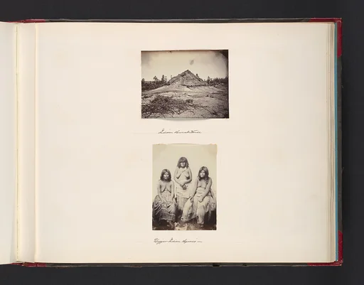 Indian Sweat House; Digger Indian Squaws