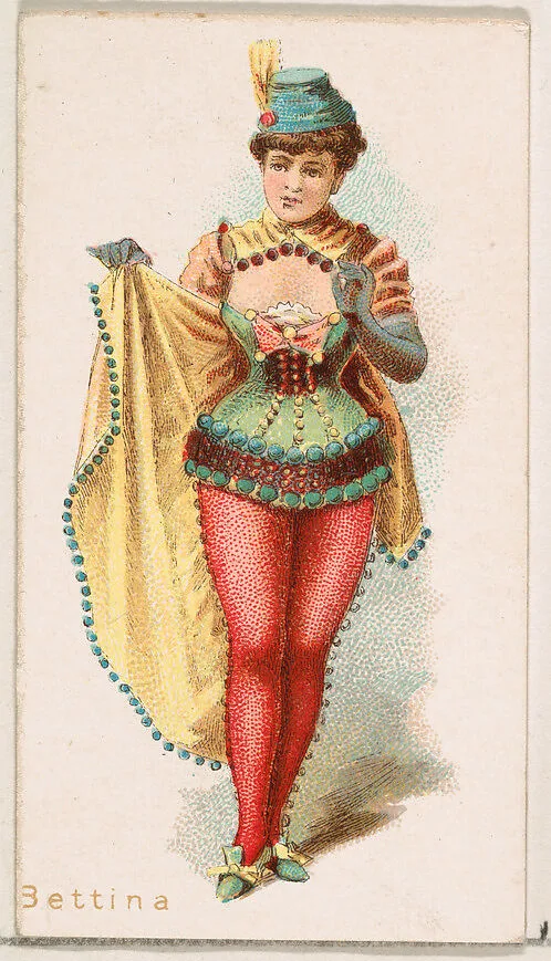Bettina, from the Ballet Queens series (N182) issued by Wm. S. Kimball & Co. — William S. Kimball & Company