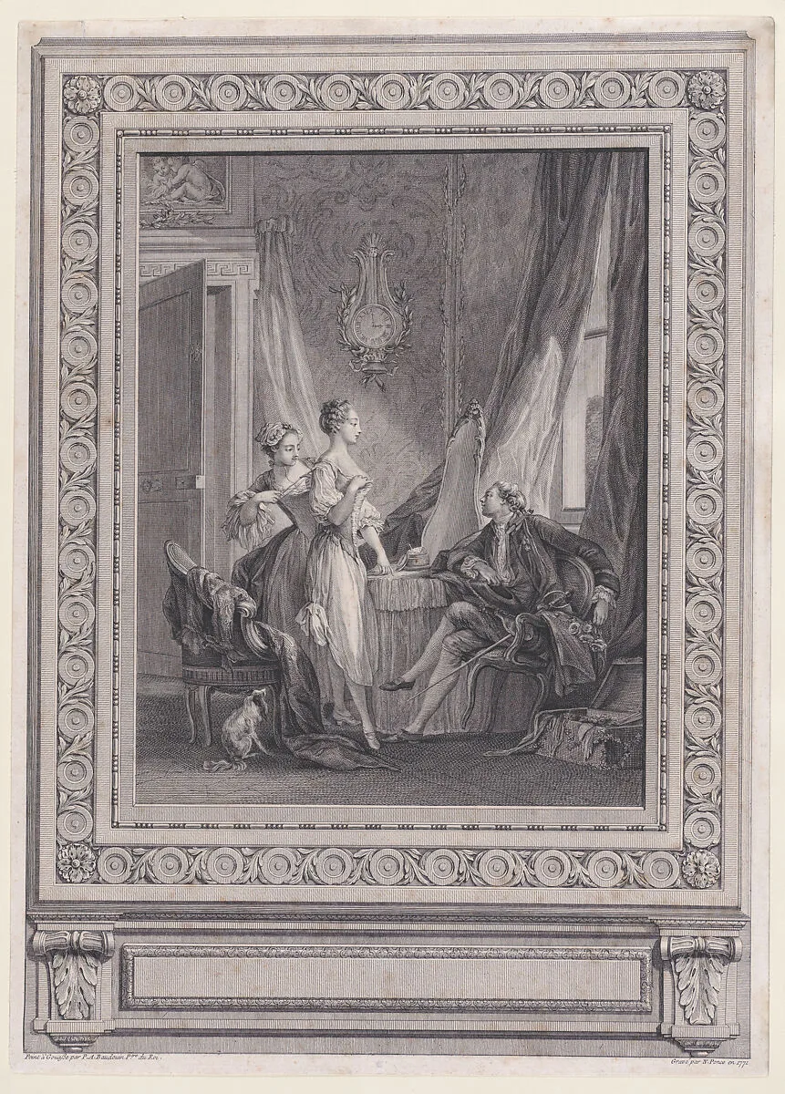 La Toilette — Pierre Antoine Baudouin|Nicolas Ponce