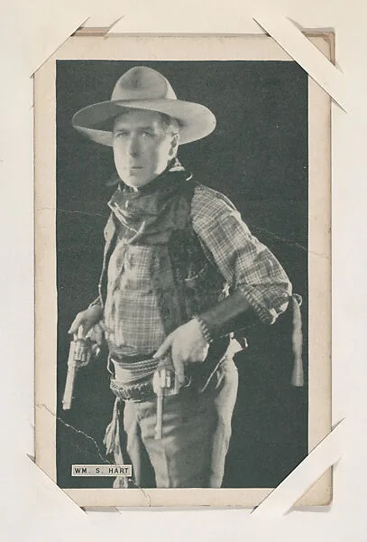 Wm. S. Hart from Western Stars or Scenes Exhibit Cards series (W412) — Unknown