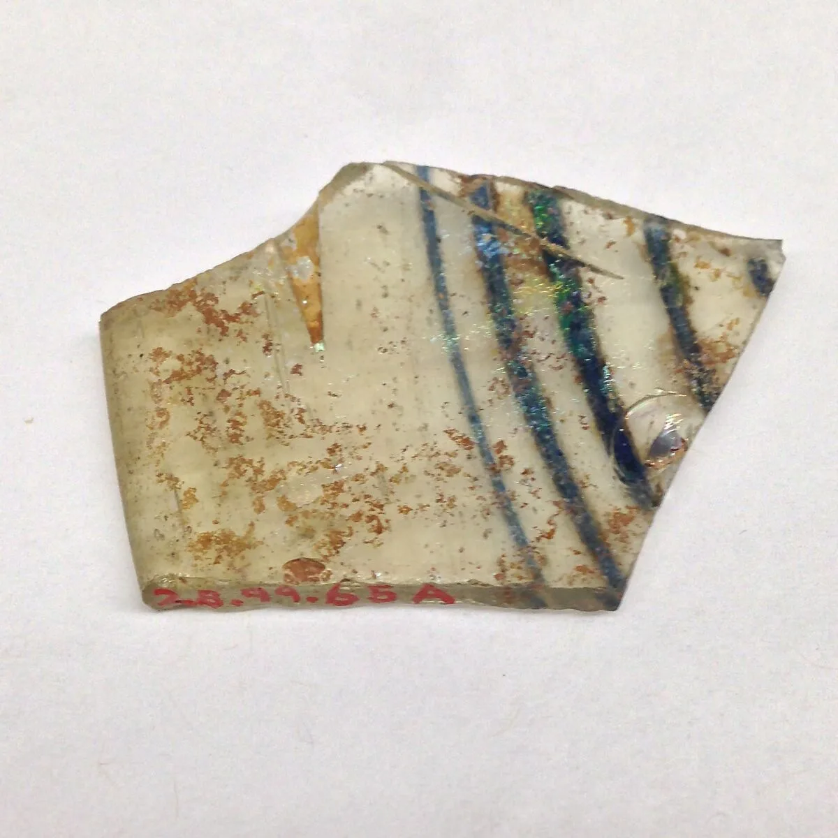 Glass Fragment — Unknown