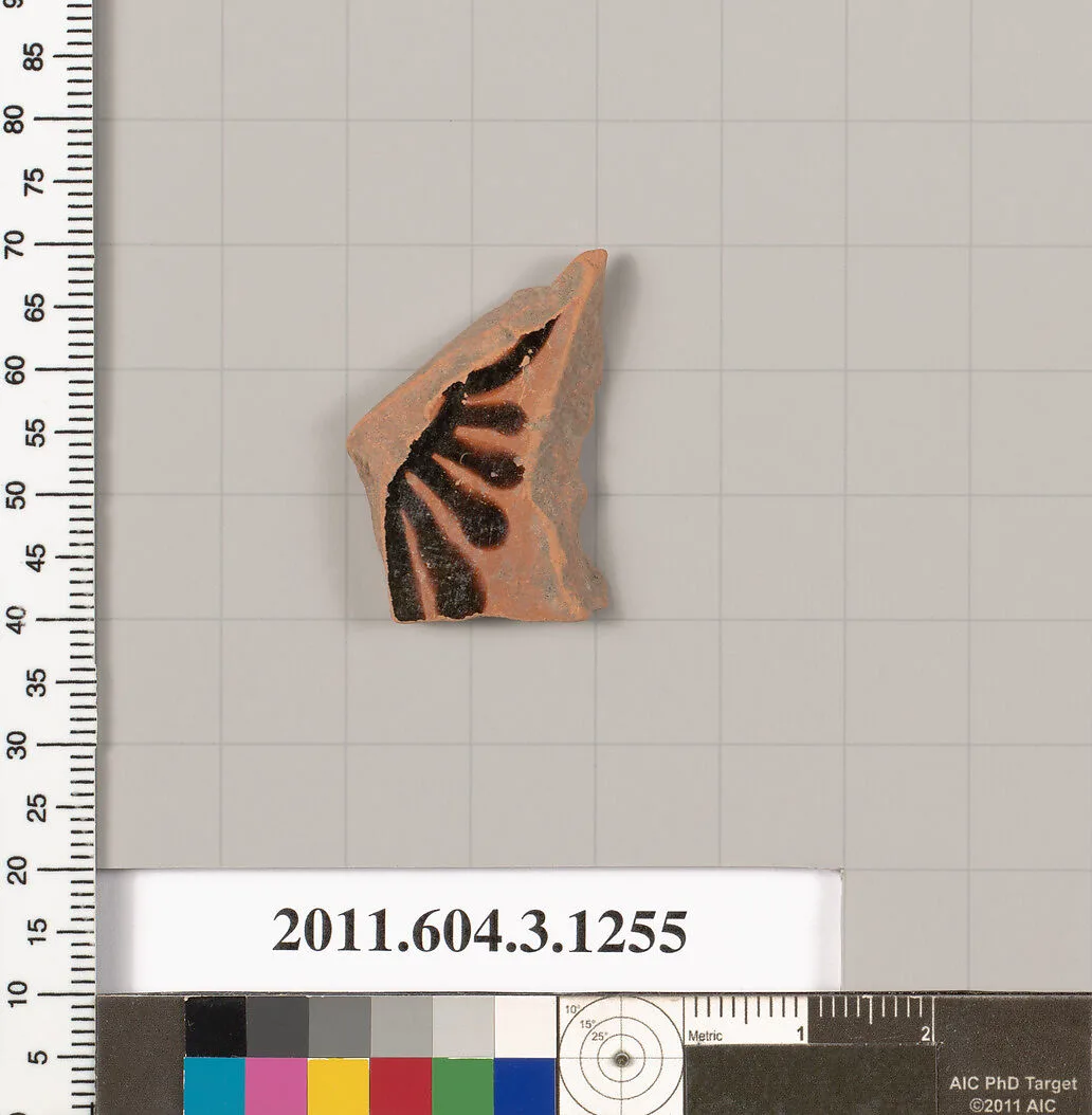 Terracotta fragment of a skyphos (deep drinking cup) — Unknown