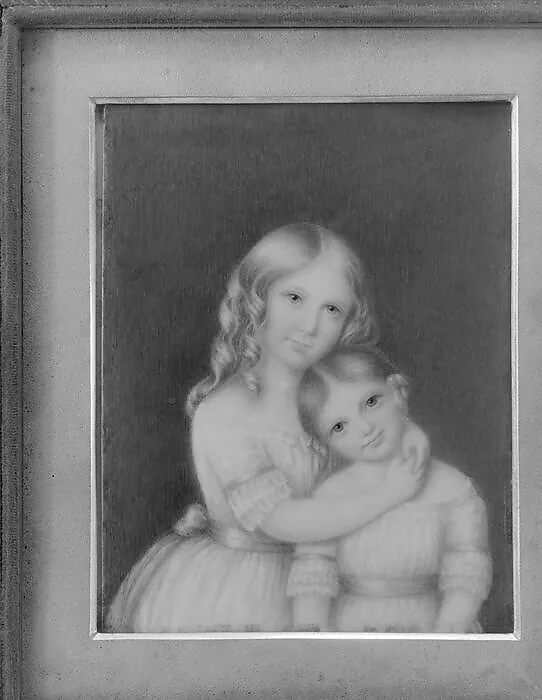 Portrait of Two Girls — Sara Peters Grozelier