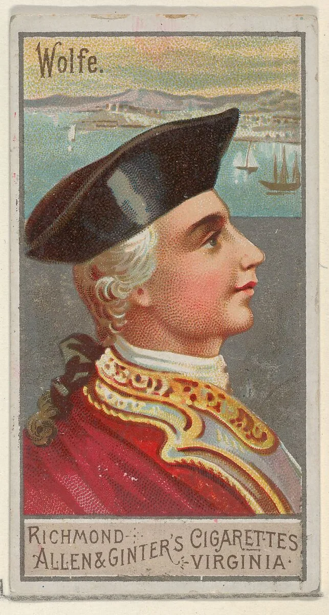 James P. Wolfe, from the Great Generals series (N15) for Allen & Ginter Cigarettes Brands — Allen & Ginter|George S. Harris & Sons