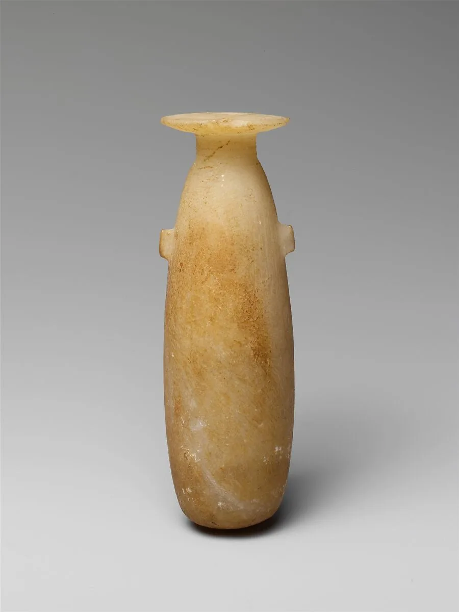 Alabaster alabastron (perfume vase) — Unknown