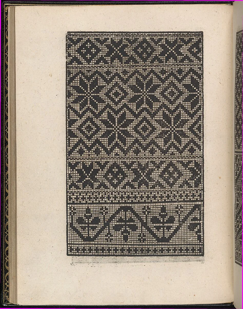 Page from Ein new kunstlich Modelbuch...(Page 30v) — Peter Quentel