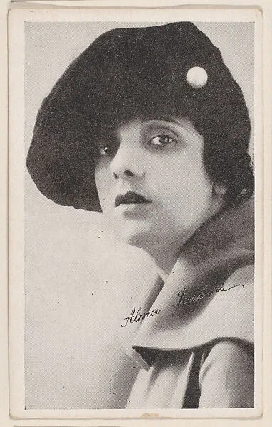 Alma Rubens from Kromo Gravure "Leading Moving Picture Stars" (W623) — Kromo Gravure Photo Company, Detroit, Michigan