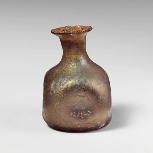 Glass perfume bottle