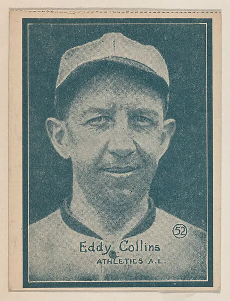 Eddy Collins, Athletics A.L. from the Baseball trade card series (W517) — Unknown