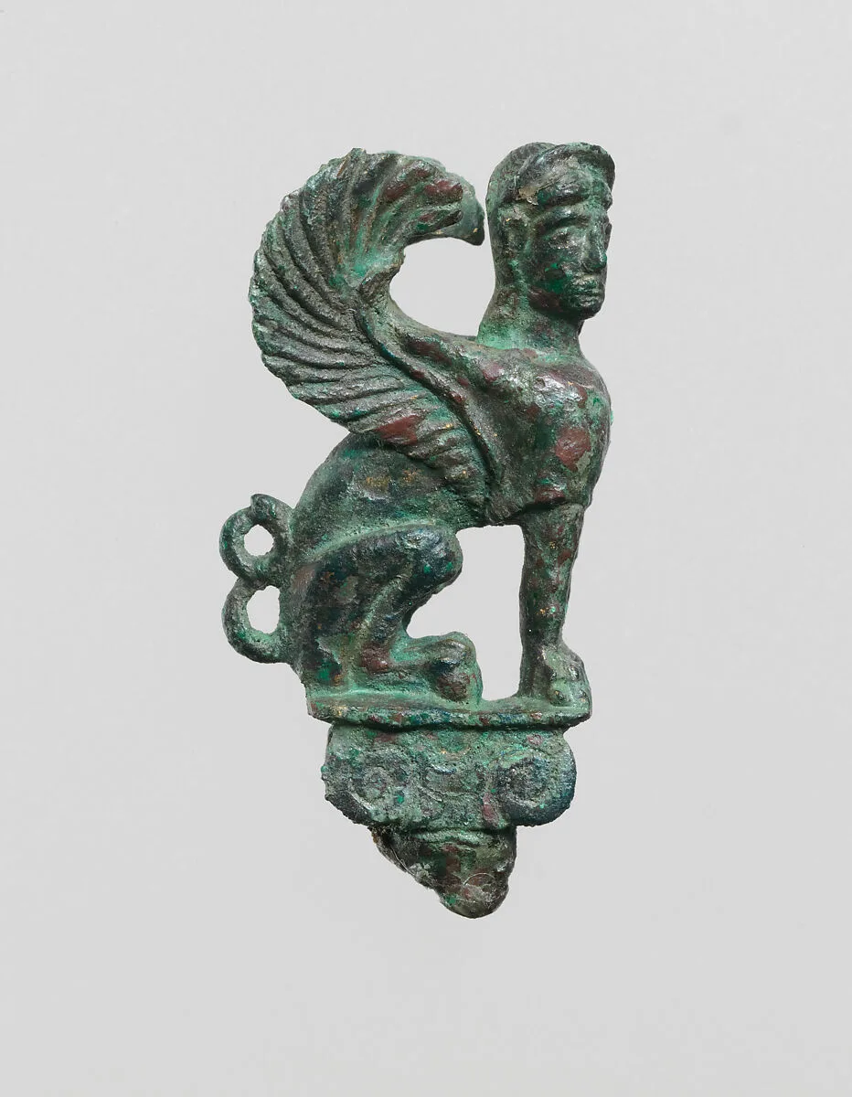 Bronze statuette of a sphinx — Unknown