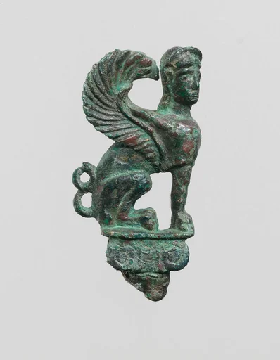 Bronze statuette of a sphinx