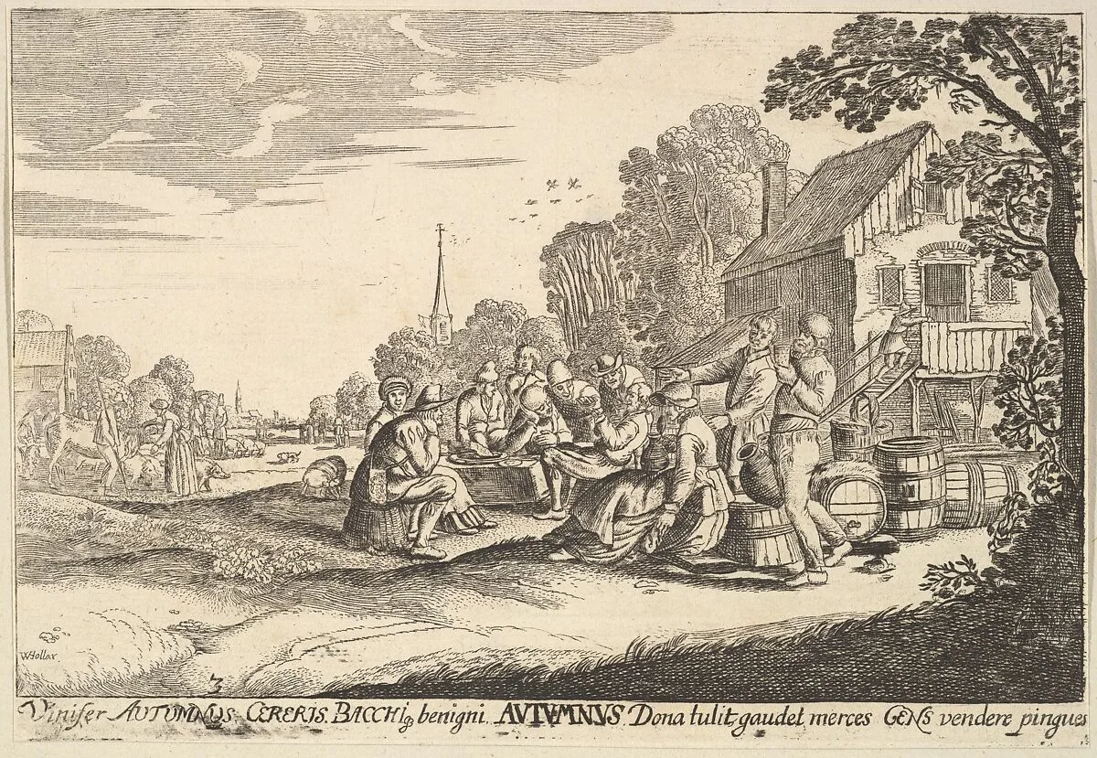 Autumn (Autumness) — Jan van de Velde II|Wenceslaus Hollar