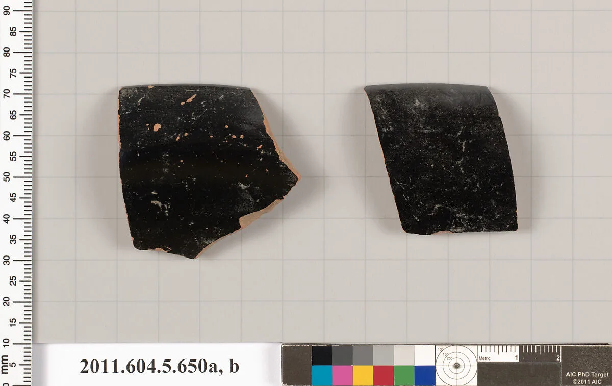 Terracotta rim fragments of kylikes (drinking cups) — Unknown