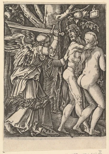 The Expulsion from the Paradise, after Dürer