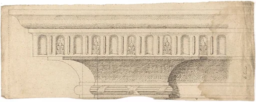 Design for the Upper Part of an Entablature