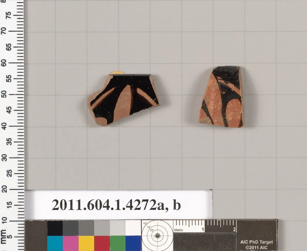 Terracotta rim fragments of kylikes (drinking cups) — Unknown