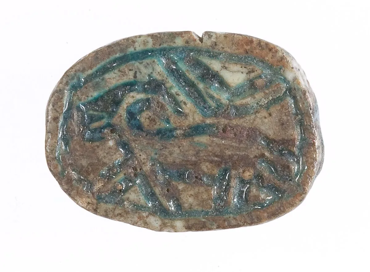 Scarab with device of an antelope — Unknown