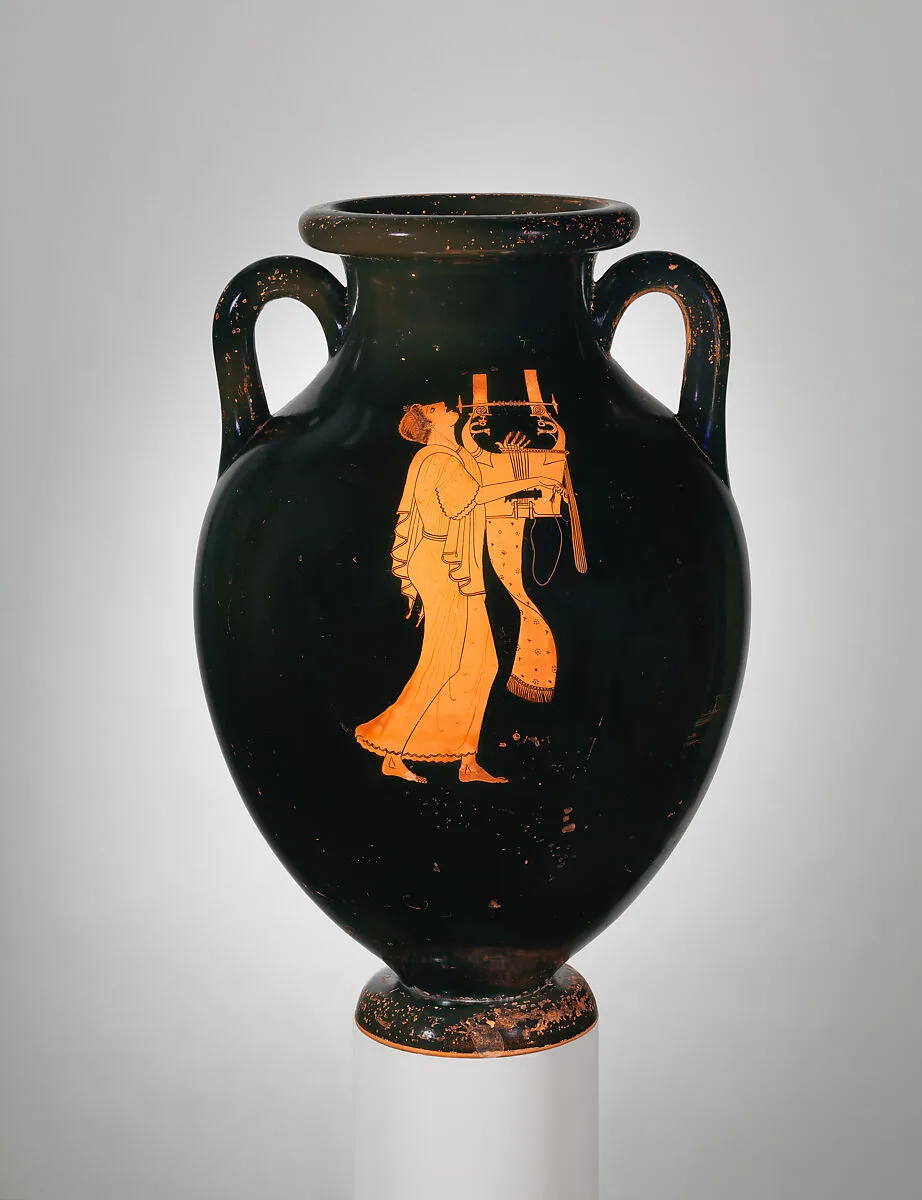 Terracotta amphora (jar) — Berlin Painter
