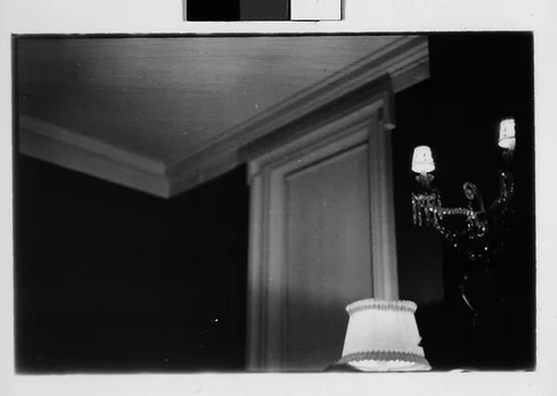[Five 35mm Film Frames: Library in Residence of Gifford Cochran, Croton Falls, New York]