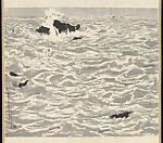 近代 吳冠中 北戴河圖 軸|近代 吳冠中 北戴河 軸|Seascape at Beidaihe