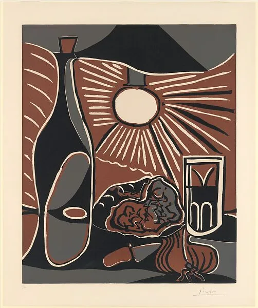 Still Life with a Snack I — Pablo Picasso|Hidalgo Arnéra|Galerie Louise Leiris