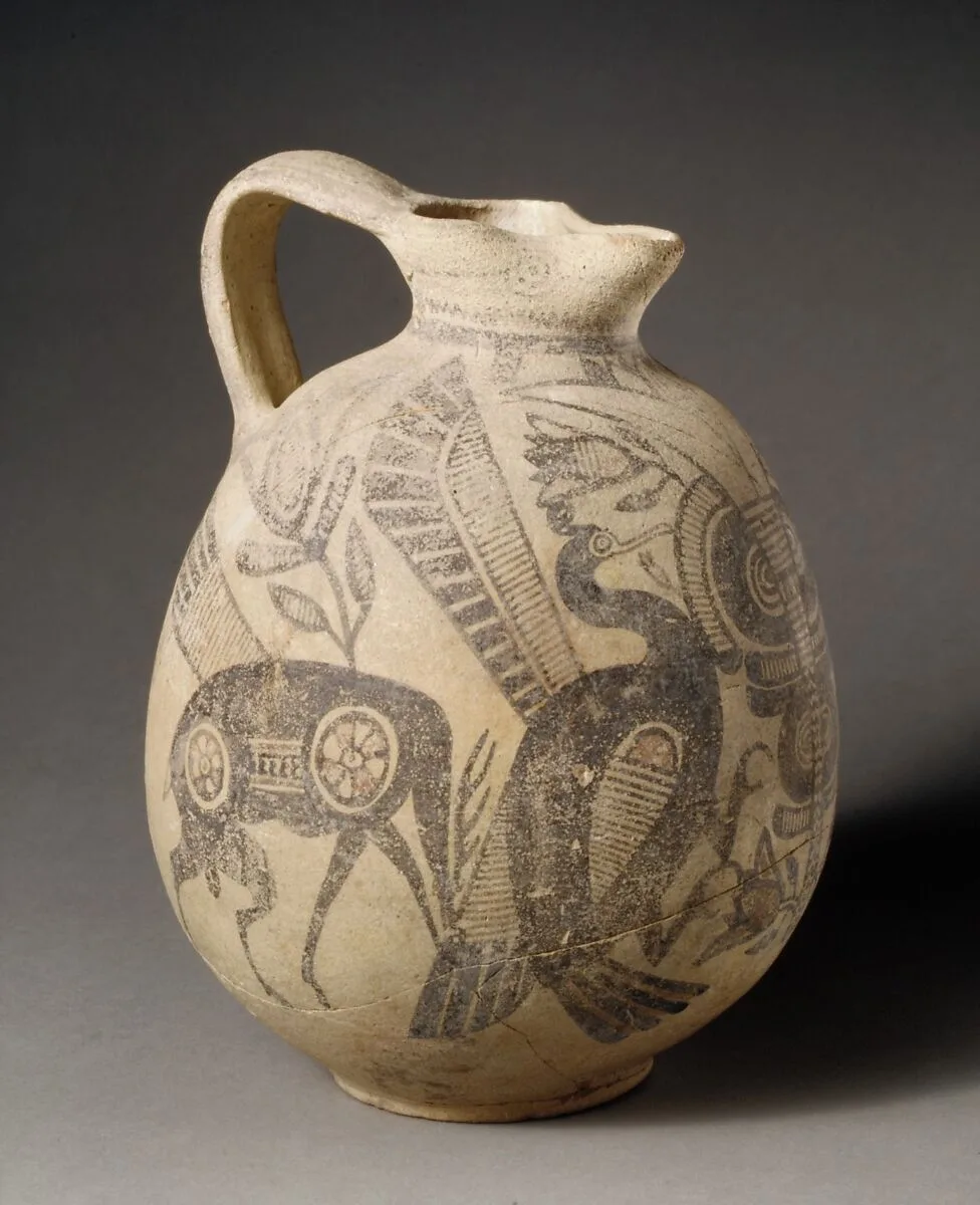 Terracotta jug — Unknown