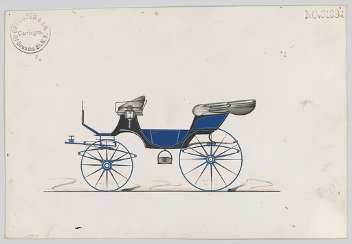 Design for Cabriolet, no. 3138a