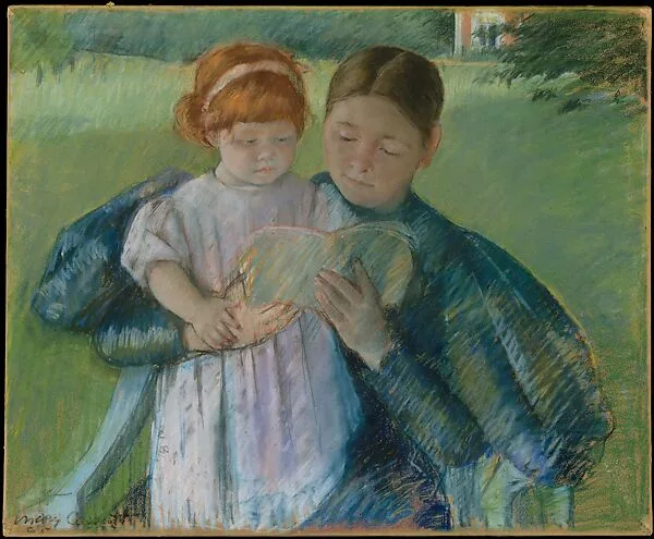 Nurse Reading to a Little Girl — Mary Cassatt