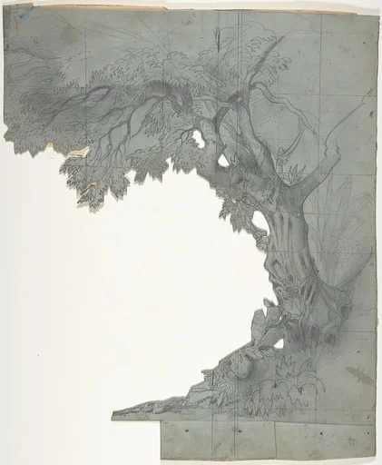 Design for a Stage Set at the Opéra, Paris