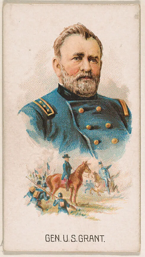 General Ulysses S. Grant, from Leaders series (N222) issued by Kinney Bros. — Kinney Brothers Tobacco Company
