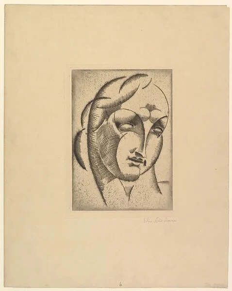 Female Head (Woman's Head) — Elie Nadelman