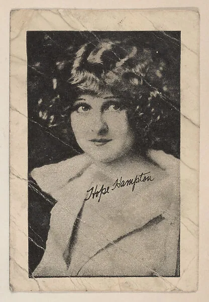 Hope Hampton Movie Star trading card (W500) — Unknown