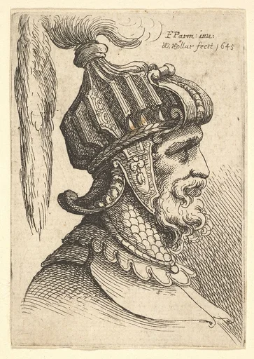 Helmeted Head