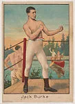 Jack Burke, from the Dixie Queen Prizefighters of the Past and Present series (T223) — Dixie Queen Plug Cut Smoking Tobacco
