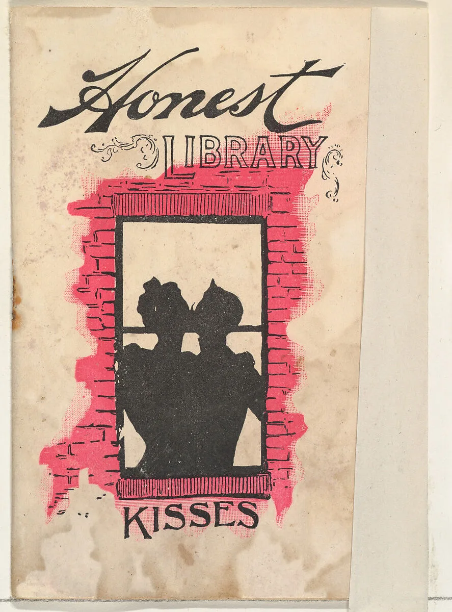 Kisses, from the Honest Library series (N115) issued by Duke Sons & Co. to promote Honest Long Cut Tobacco — W. Duke, Sons & Co.|Donaldson Brothers