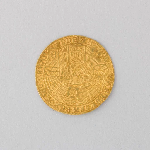 Coin (Noble, Rose) Showing Edward IV
