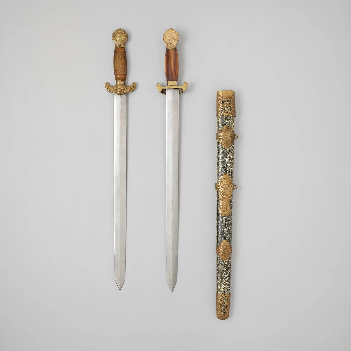 Double Sword with Scabbard — Unknown