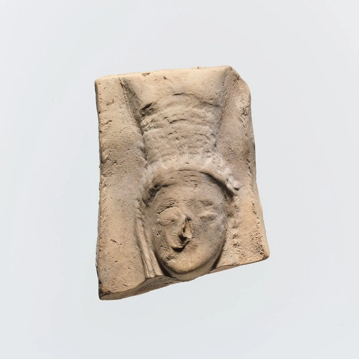 Fragment of a terracotta relief — Unknown