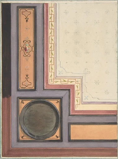 Pompeiian Design for Paneling