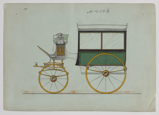 Design for Omnibus or Wagonette, no. 4052
