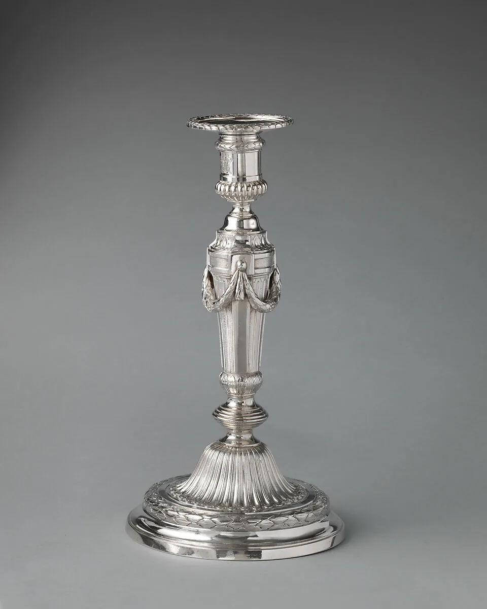 Candlestick (one of a set of eight) — John Romer