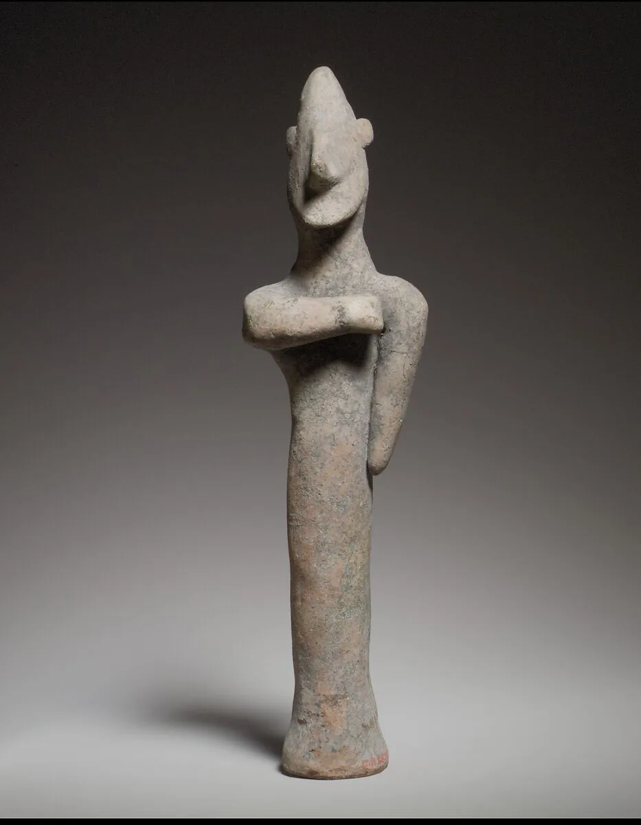 Standing male figurine — Unknown