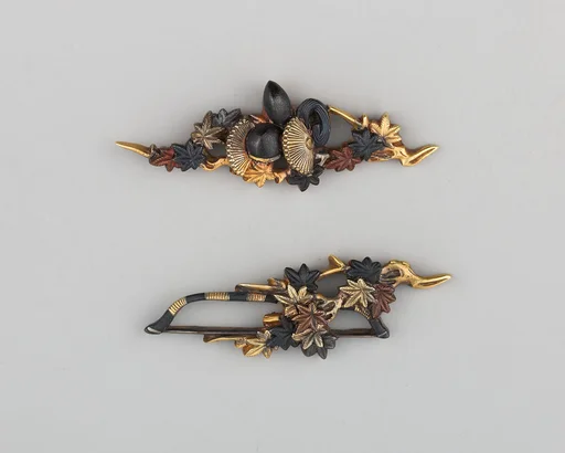 Pair of Sword-Grip Ornaments (Menuki)