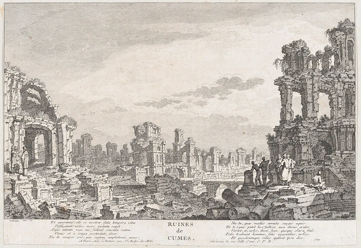 Ruines de Cumes — Quentin Pierre Chedel