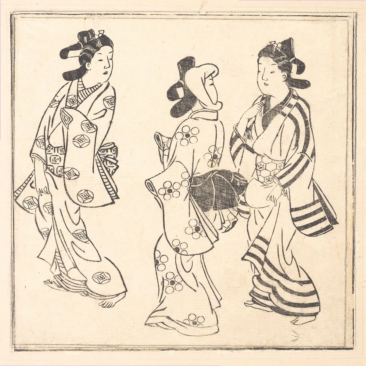 Untitled — Hishikawa Moronobu 菱川師宣