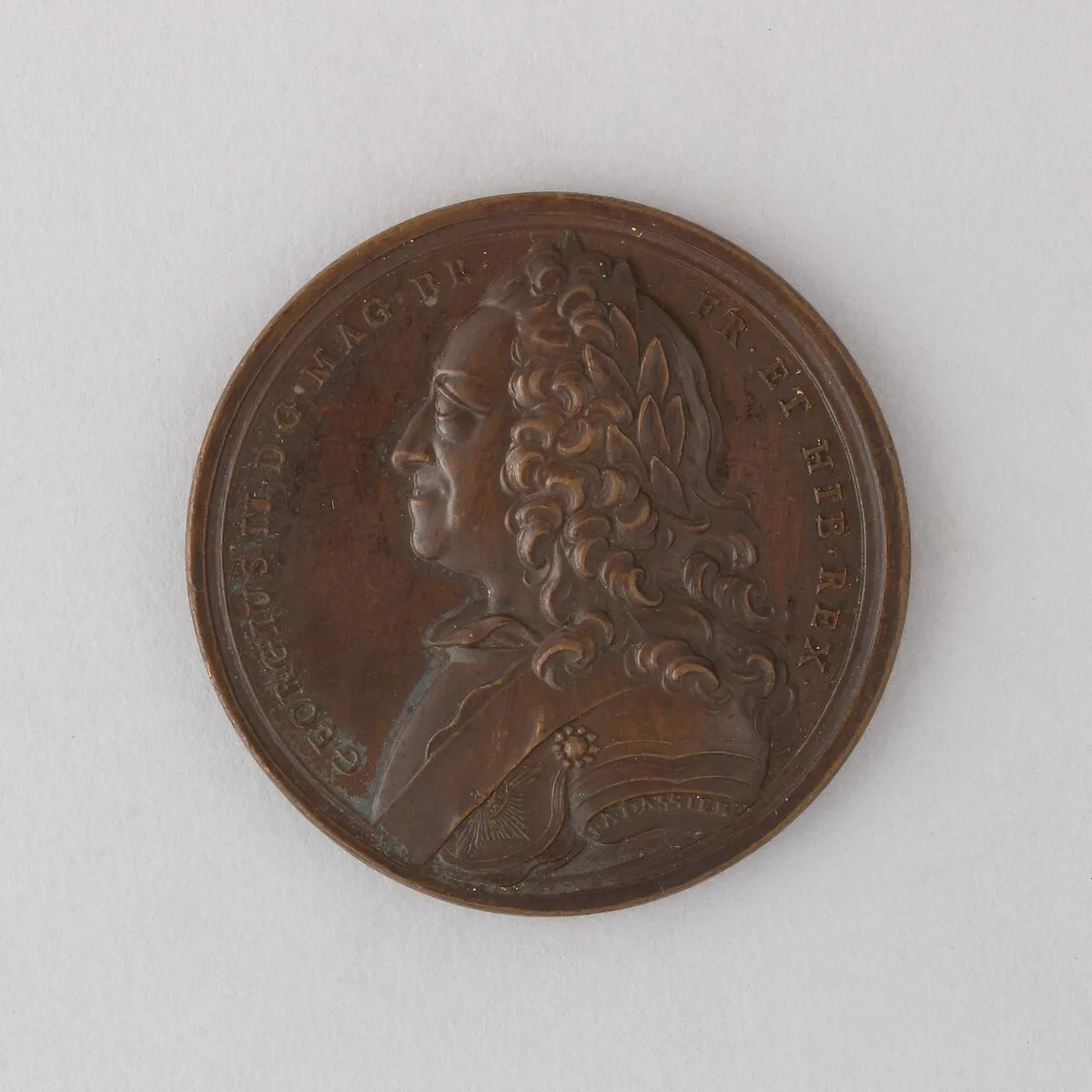 Medal Showing George II of England — Unknown