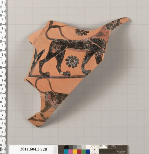 Terracotta fragment of a neck-amphora (jar)