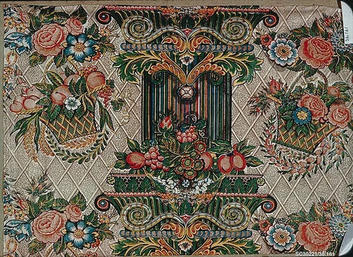Pillar print textile