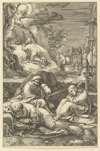 The Agony in the Garden, from "The Passion of Christ"